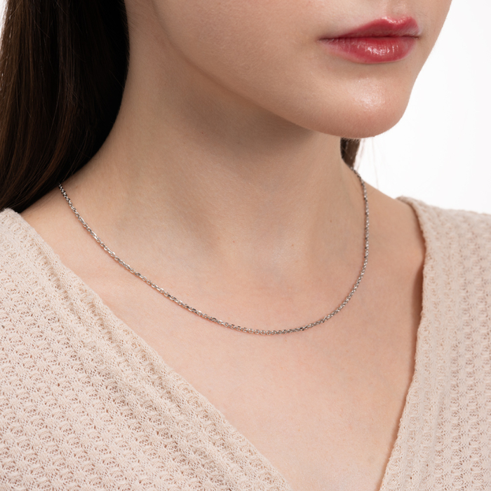 Срібний ланцюжок. Артикул 19 D/C-3-L/12