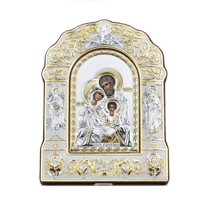 Срібна ікона Святе Сімейство MA/E3805BX