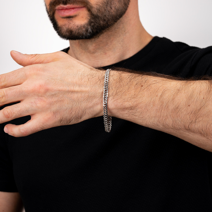 Серебряный браслет. Артикул 08 DB-B/12