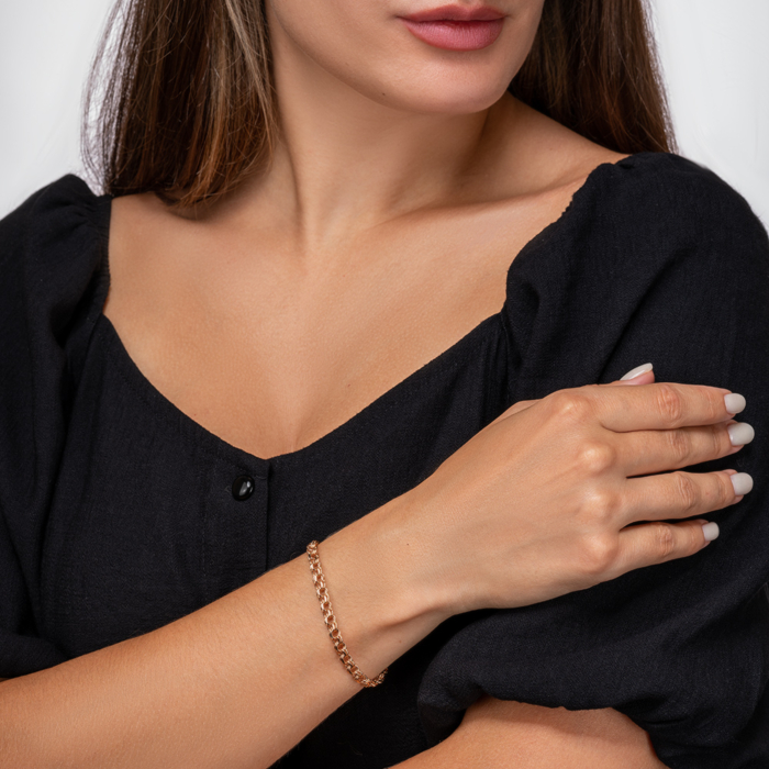 Золотий браслет. Артикул 07066-10.5-3/01 (07016)