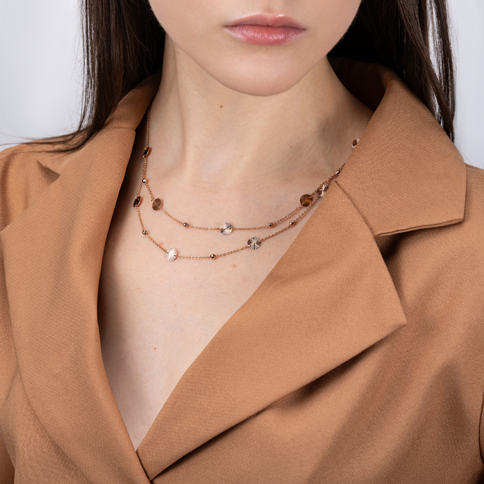 Золотое колье. Артикул 06239-1/01/2