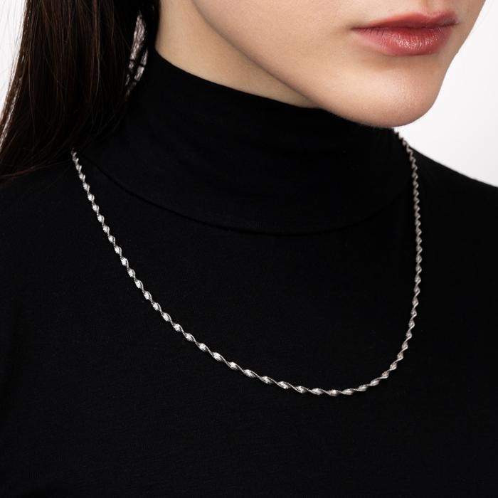 Срібний ланцюжок. Артикул 852Р 5/45