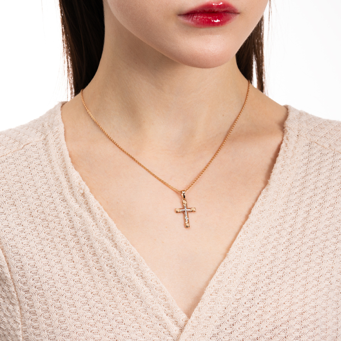 Золотий хрестик. Артикул 32064-1/01/1