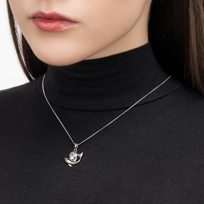 Срібна підвіска. Артикул SZDP00325-P/12