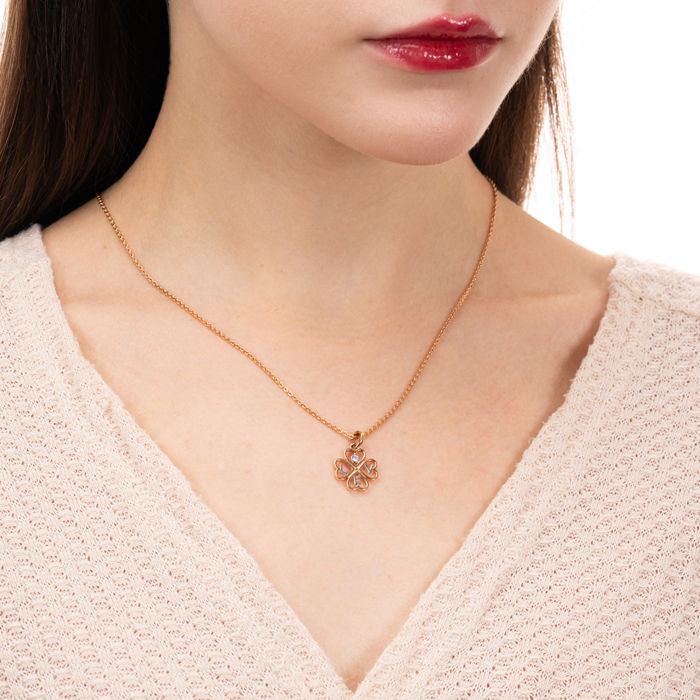 Золота підвіска з фіанітом. Артикул 32705/01/1/17