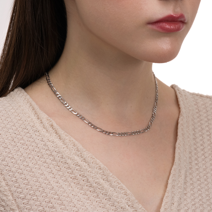 Срібний ланцюжок. Артикул 073 S. FLAT-4-L/12