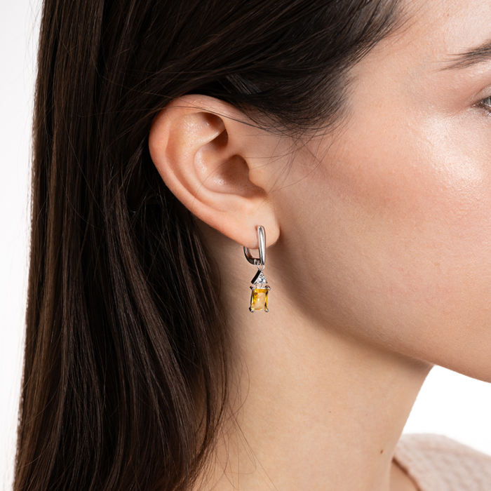 Срібні сережки. Артикул B02024-E/12/2954