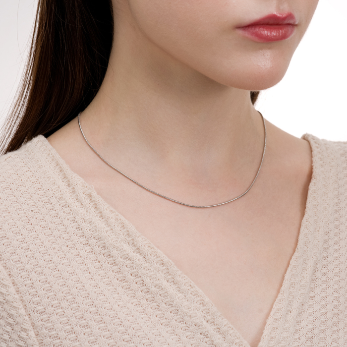 Срібний ланцюжок. Артикул 13 RDIS40-2-L/12