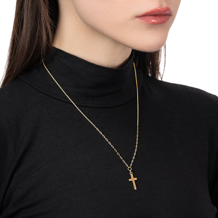 Серебряное колье. Артикул CLT 11443 G-K/20