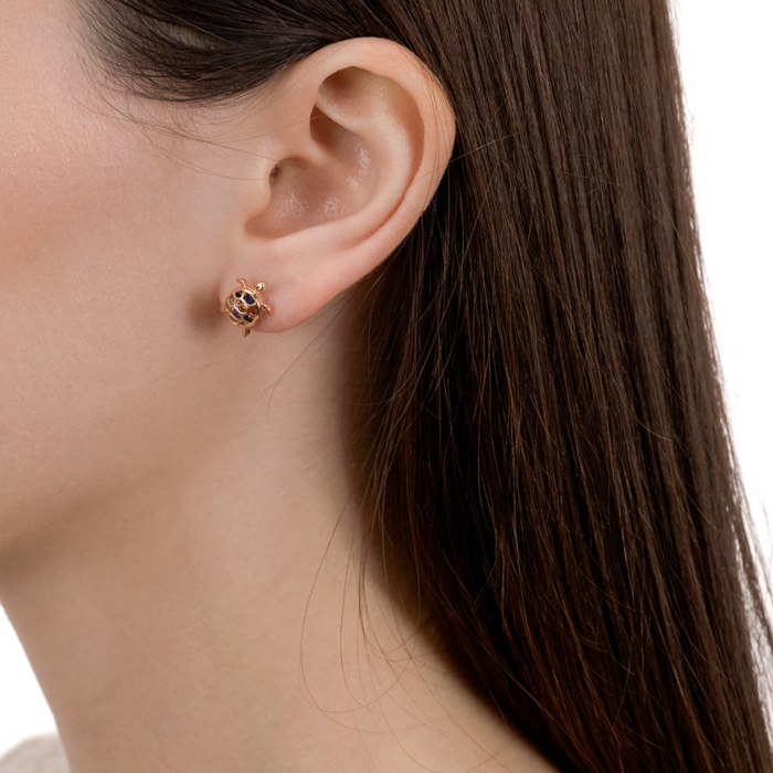 Золоті сережки. Артикул 23048/01/0/4368