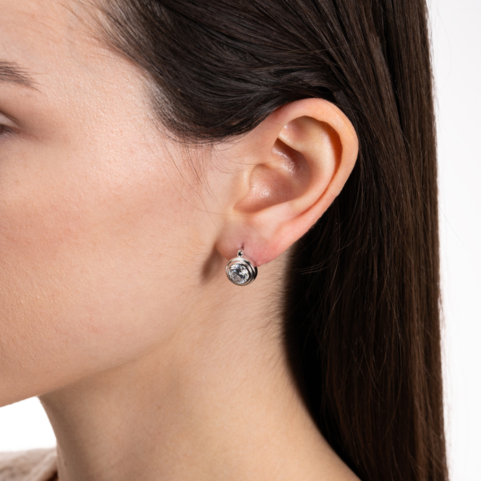 Срібні сережки. Артикул PB05425-E/12/1