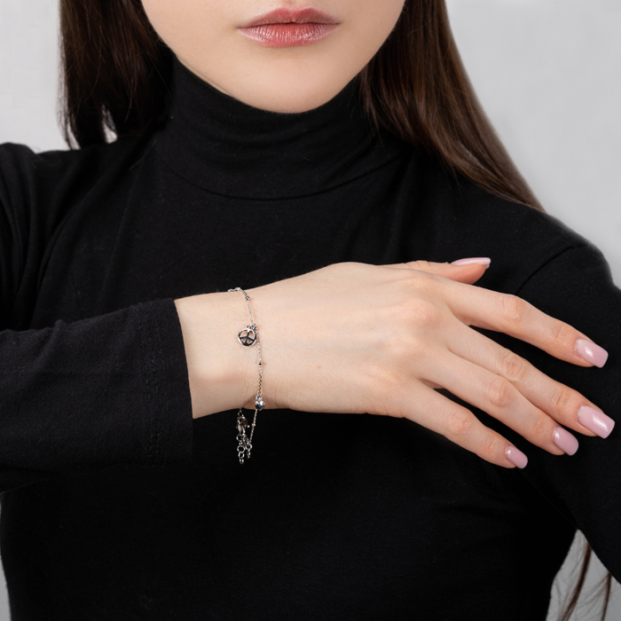 Срібний браслет. Артикул BRT 10666 RH-B/12