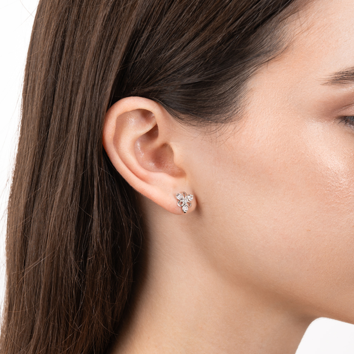 Срібні сережки. Артикул JB03486-E/12/1