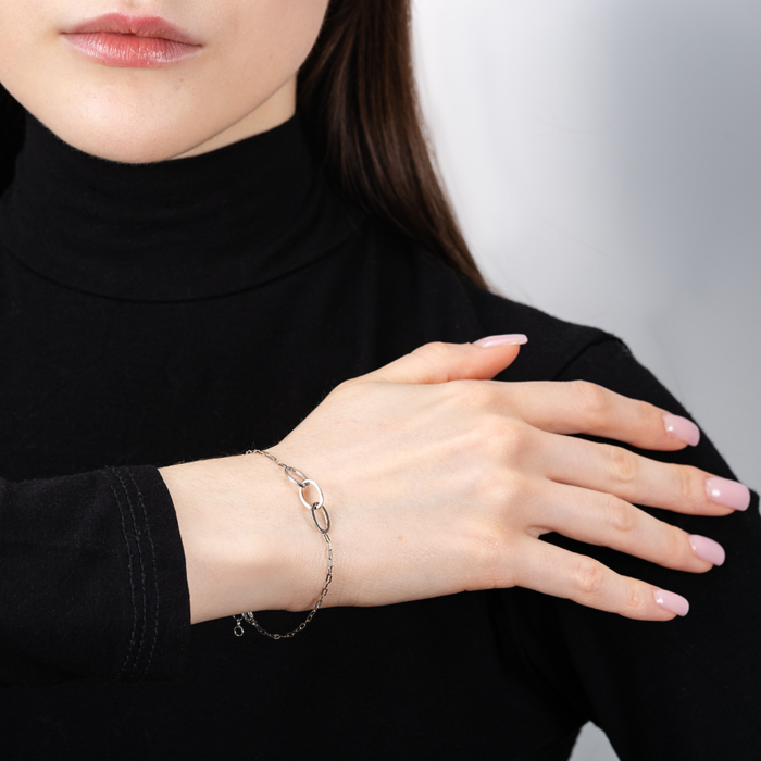 Серебряный браслет. Артикул BRT 10873 RH-B/12