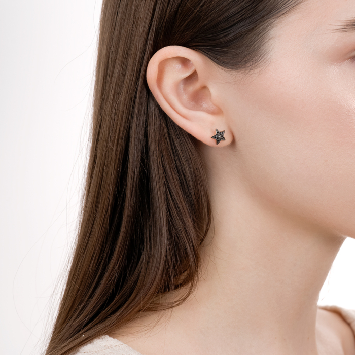 Золоті сережки з фіанітами. Артикул 21875/01/1/1