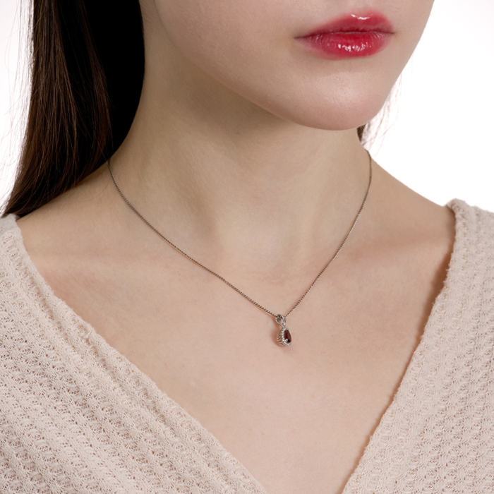 Срібна підвіска. Артикул KRS 185-K-GR-P/12/6582