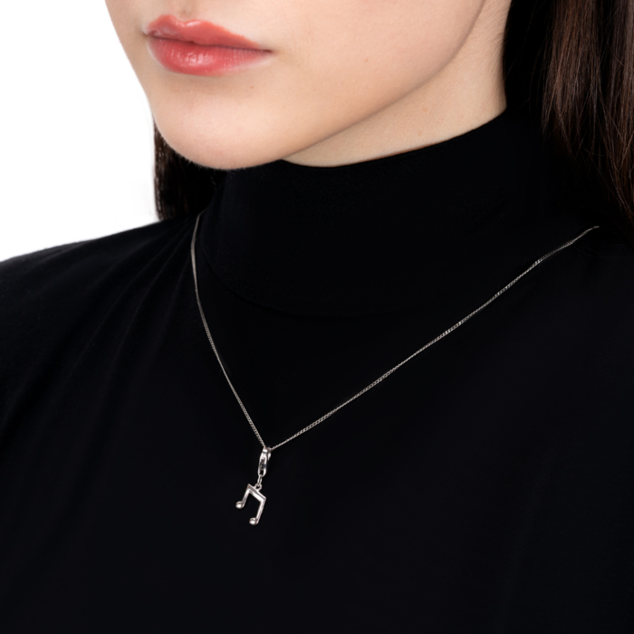 Срібна підвіска. Артикул MP14070A-P/12