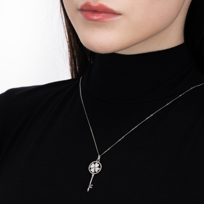 Срібна підвіска