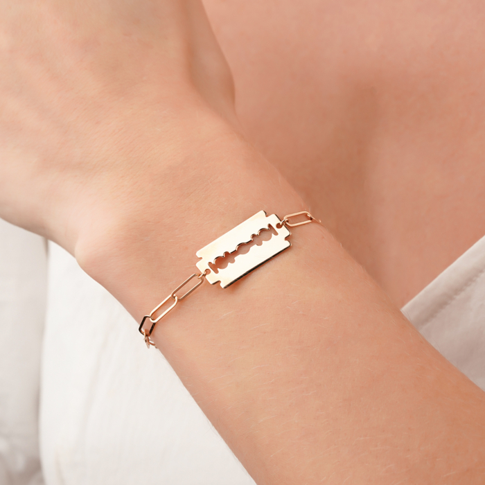 Золотой браслет без вставки 07259/01/0