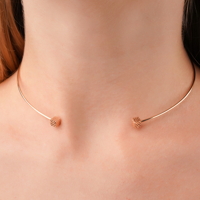 Жорстке кольє без вставки 06711-4/01/2