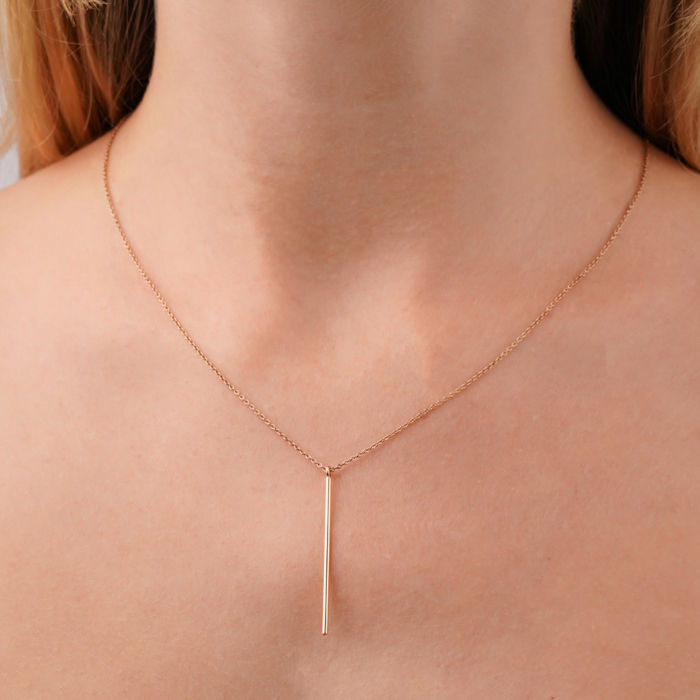 Золоте кольє без вставки 06281/01/0