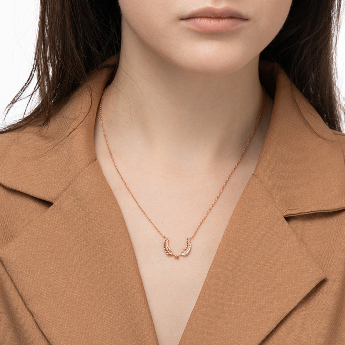 Золотое колье. Артикул 6095/66024-3/01/0