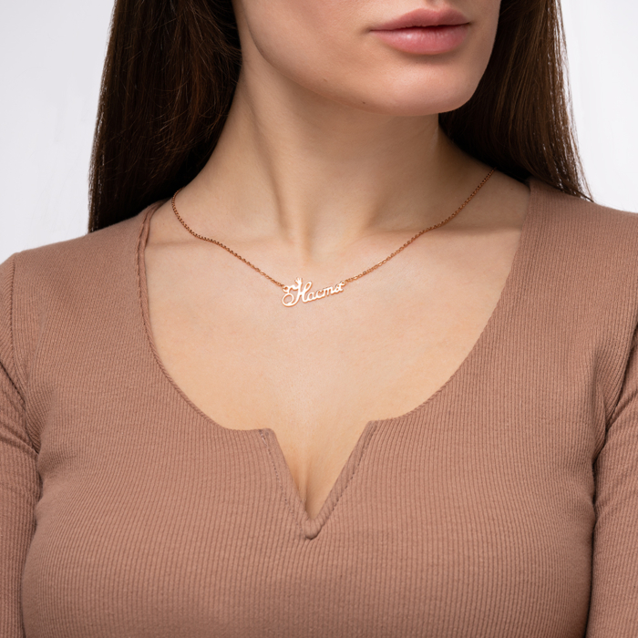 Золоте кольє. Артикул 6096-3/66024/01/0