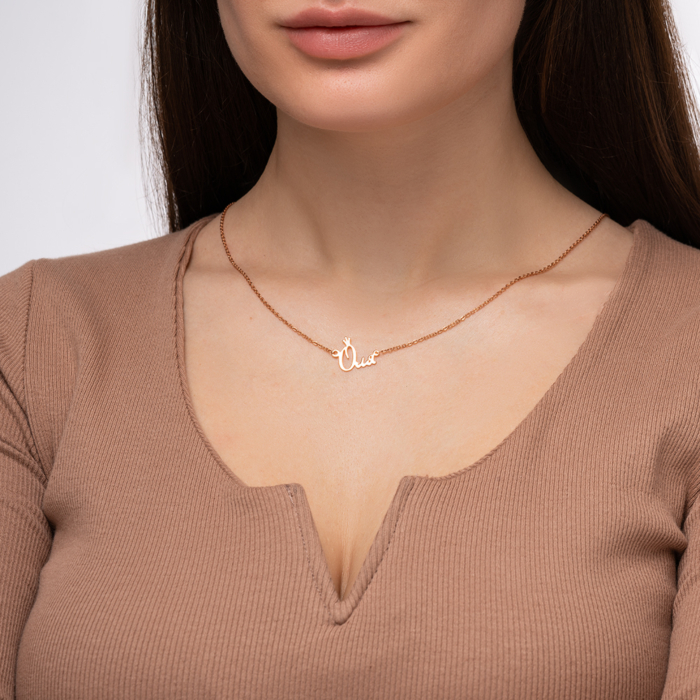 Золоте кольє. Артикул 6096-4/66024/01/0