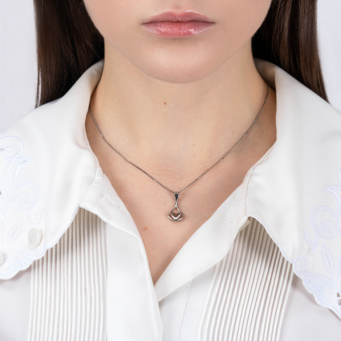 Срібна підвіска. Артикул SP00423-P/12