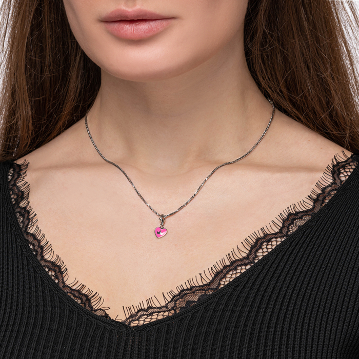 Срібна підвіска з емаллю. Артикул GP01701A-P/12/849