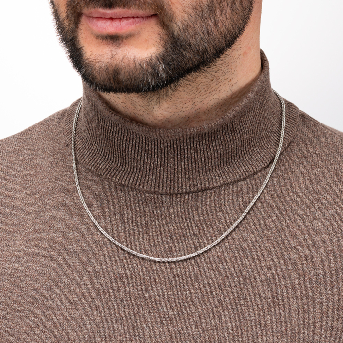 Срібний ланцюжок. Артикул Spiga 50 Rod-L/12