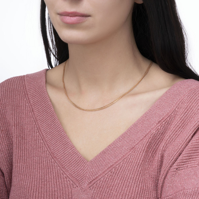 Золотая цепочка без вставки. Артикул 66928-5.5-1/01