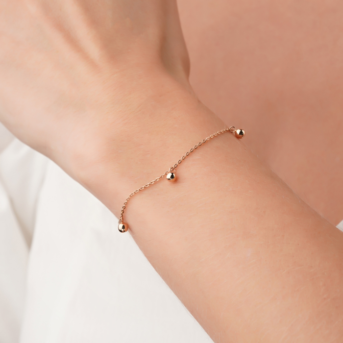 Золотий браслет без вставки 07133/01/0