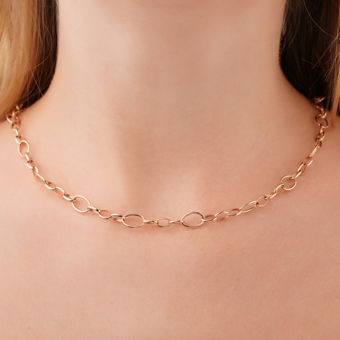 Ланцюжок з червоного золота P-H1044-L/01