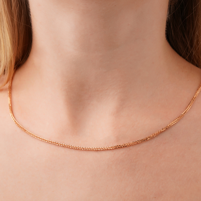 Цепочка из красного золота 66904-6-2/01