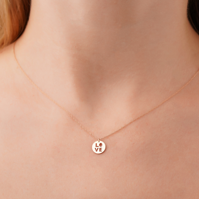 Золоте кольє