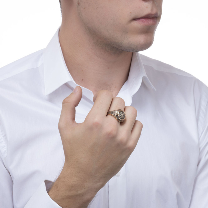 Золотая печатка. Артикул 19164/01/1