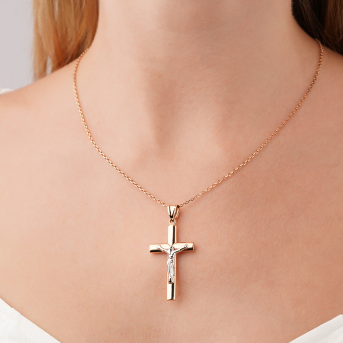 Золотой крестик P-P4119-P/01