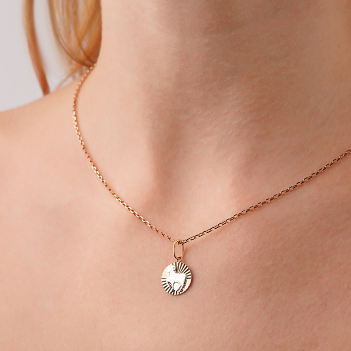 Золота підвіска «Овен». Артикул 30507/ов