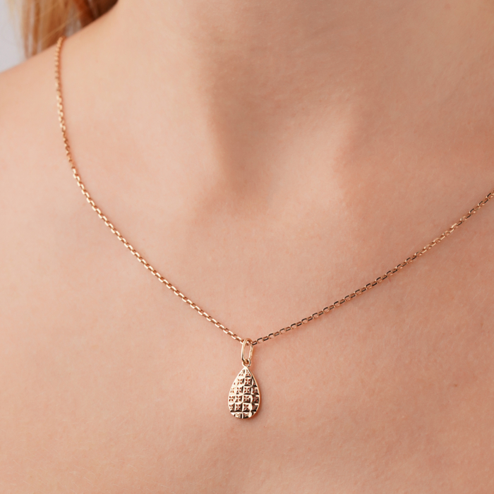 Золота підвіска без вставки G-2603-P/01