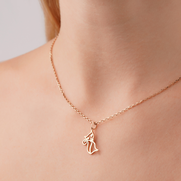 Золота підвіска