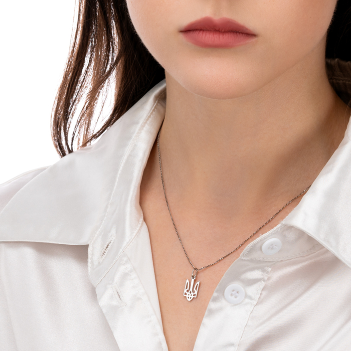 Срібна підвіска