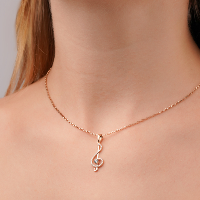 Золота підвіска