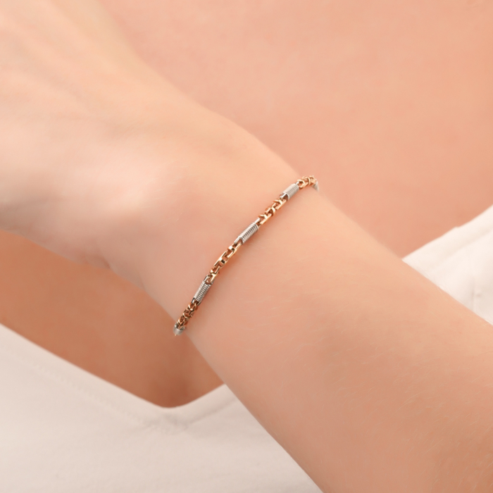 Золотой браслет 7018