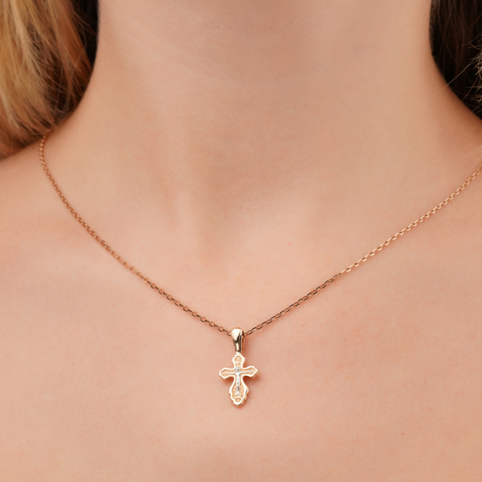 Золотой крестик 31455/1