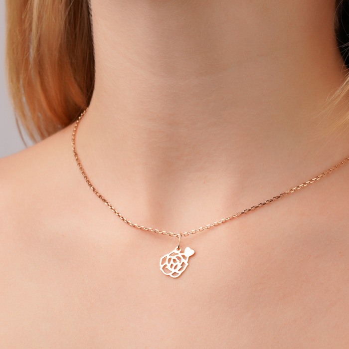 Золота підвіска