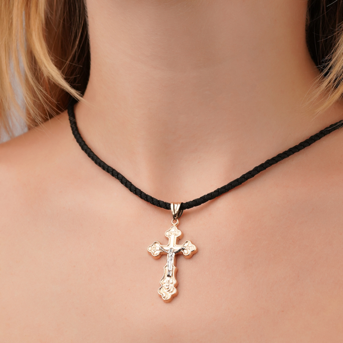 Золотой крестик P-2024-P/14