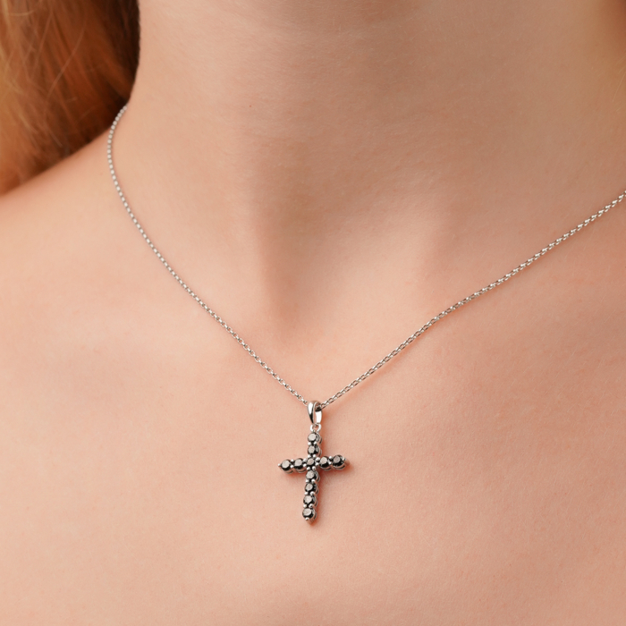 Золотая подвеска с бриллиантами 51928/02/1/11939