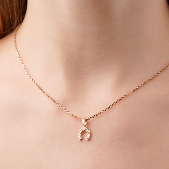 Золота підвіска