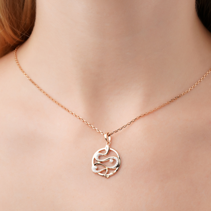 Золота підвіска